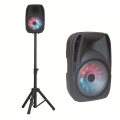 8 Inch Colorful Trolley Speaker with Speaker Stands F25D